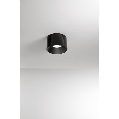 PLAFONIERA IN METALLO COLORE NERO